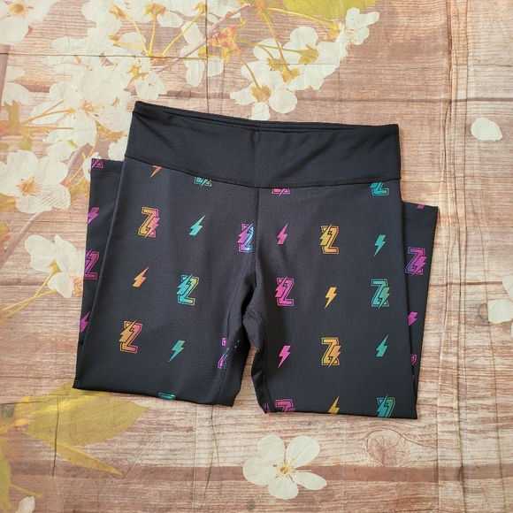 ⭐️NWOT Zumba Fitness lightning bolt leggings - Picture 4 of 7